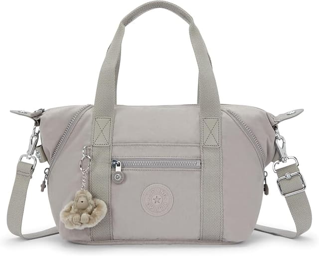 Detalle de Kipling Art Mini Bolso Hombro Pequeño 💼 - Gris