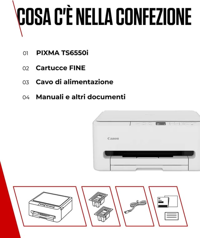 Thumbnail 6 de Canon PIXMA TS6550I stampante multifunzione Wi‑Fi