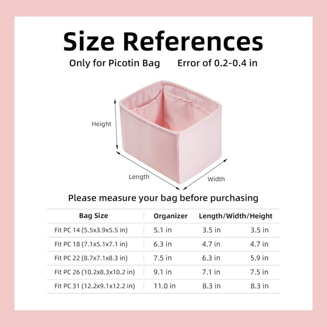 Detalle 2 de DGAZ Silk Handbag Organizer PC18