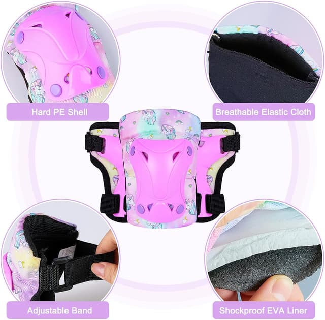 Thumbnail 4 de MHJY Casco Infantil de Bicicleta con Pegatinas Unicornio 🦄