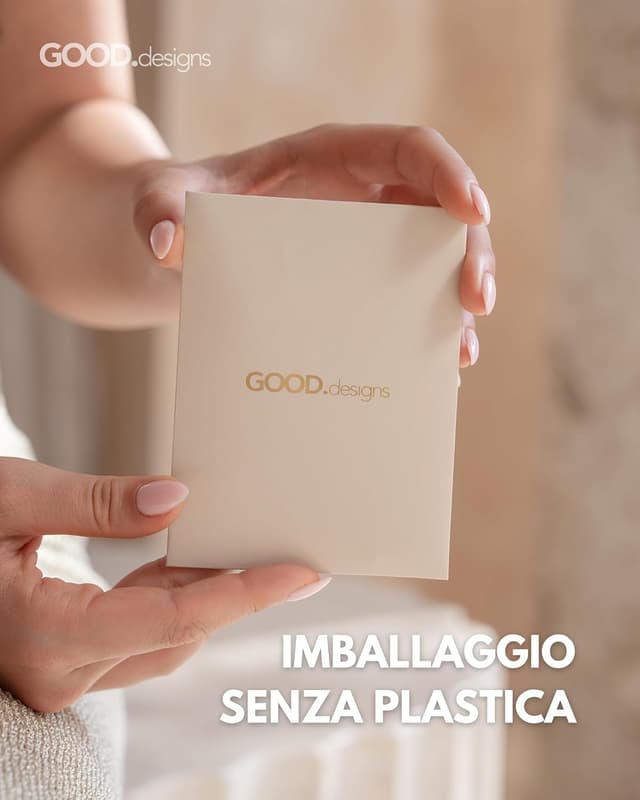 Detalle 2 de GD GOOD.designs EST. 2015 catena a serpente da donna: collana piatta senza pendente in acciaio impermeabile