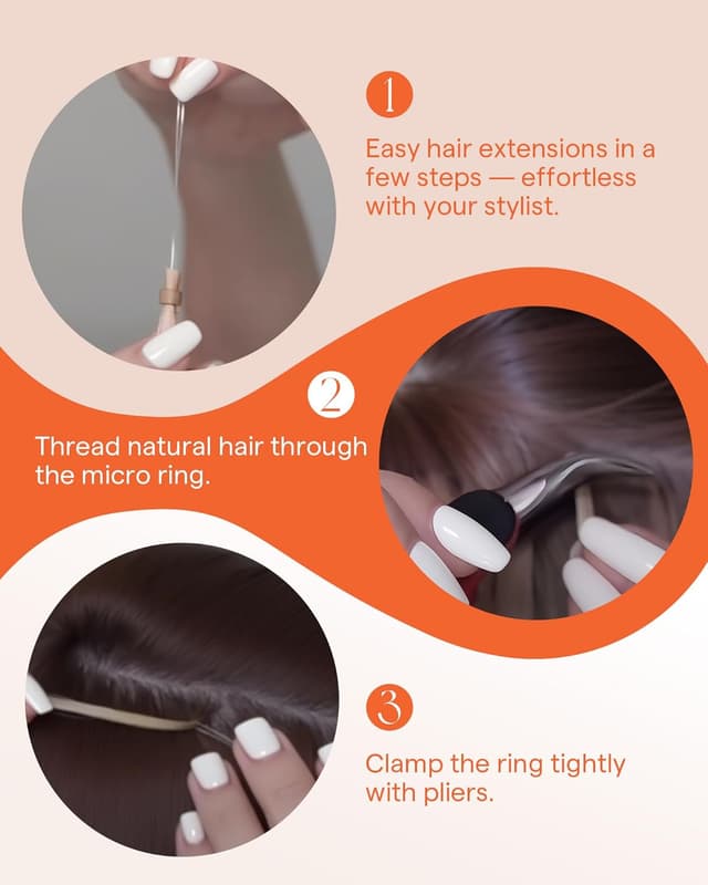 Thumbnail 6 de Sunny Hair Micro Beads 22in 57g Extensions