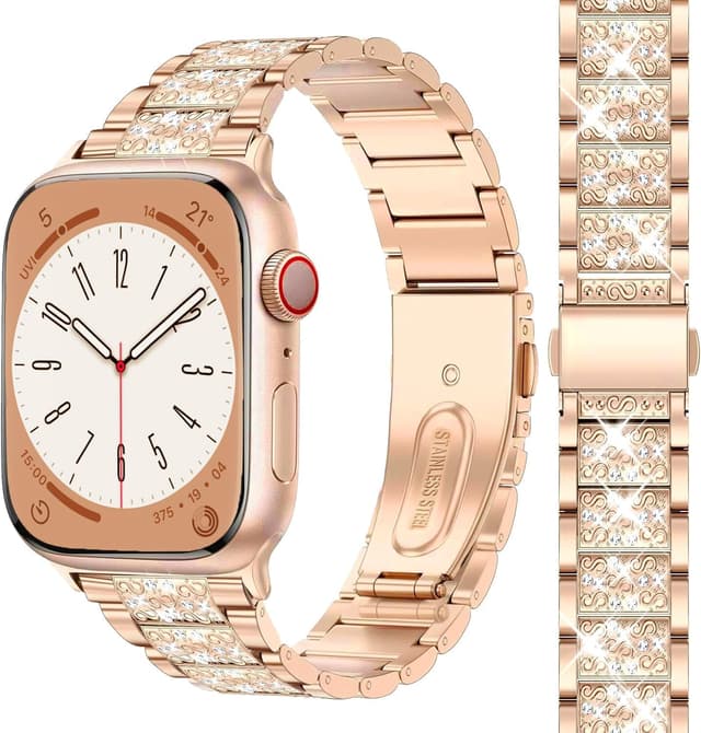 Detalle de JJii Sung Bling Diamond Watch strap