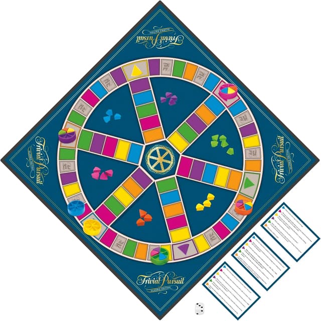 Thumbnail 6 de Hasbro Gaming Trivial Pursuit Classic Edition (C1940) party quiz game