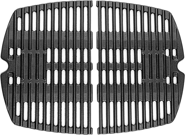 Detalle de 7645 Gusseisen-Grillrost (2er-Set) für Weber Q200/Q220/Q260 & Q2000/Q2200/Q2400