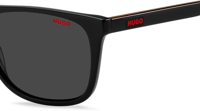 Detalle de HUGO Brille HG 1194/S in Schwarz (Größe 56–17 mm) aus Acetat