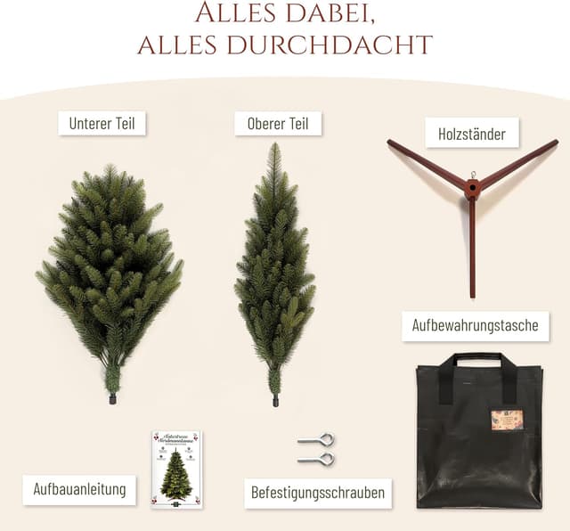 Thumbnail 6 de Pure Living Weihnachtsbaum 150 cm 🎄