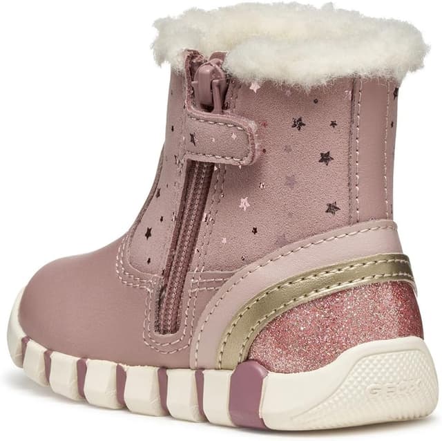 Detalle 2 de Geox Baby Mädchen „Iupidoo GirlFirst Walker“ Sneaker fürs Laufen