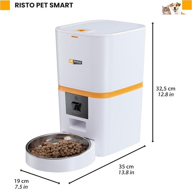 Thumbnail 5 de Ferplast Risto Pet Smart comedero 6 L WiFi