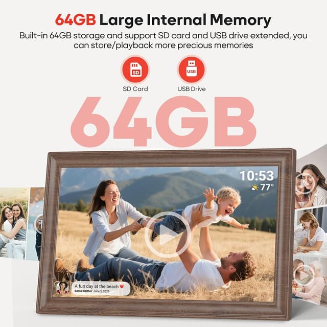 Detalle de Frameo 15.6‑inch WiFi Digital Photo Frame 64GB