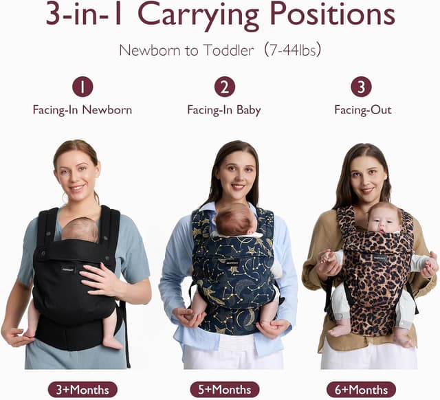 Thumbnail 2 de Momcozy Baby Carrier 3-24 Months
