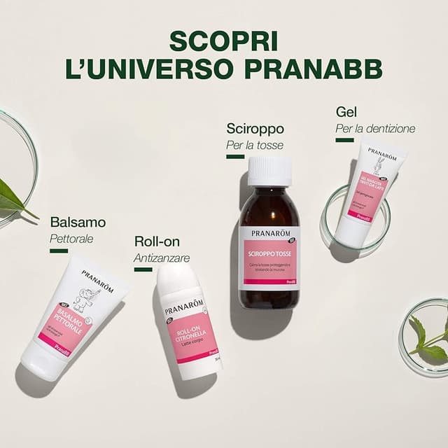 Detalle 1 de PRANARÔM Pranabb jarabe para la tos 120 ml 🍯