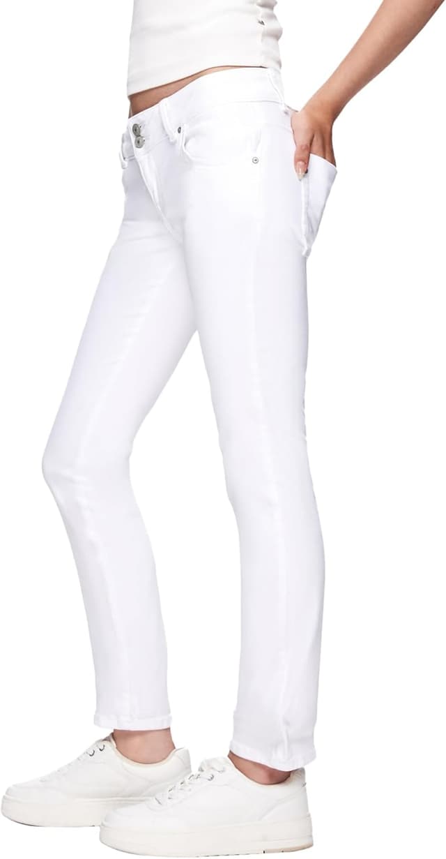 Detalle 2 de LTB Molly 200 Damen Jeans White Light Wash
