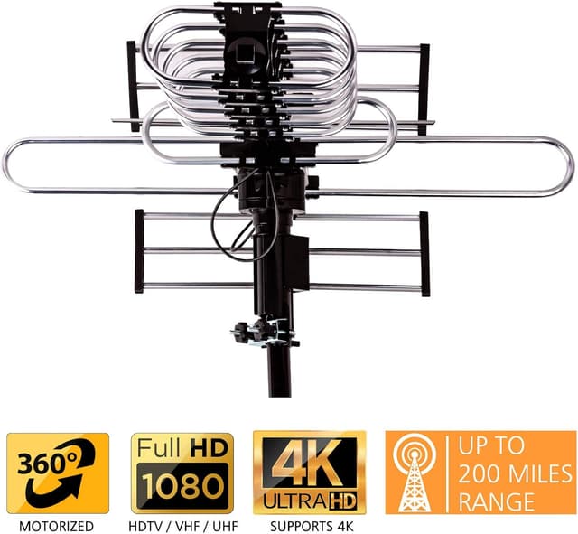 Thumbnail 1 de Five Star Outdoor HDTV Antenna 200-mile