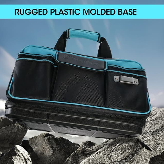 Thumbnail 6 de DURATECH Sac à Outils 43 cm avec ouverture large et 32 poches en tissu Oxford 840D