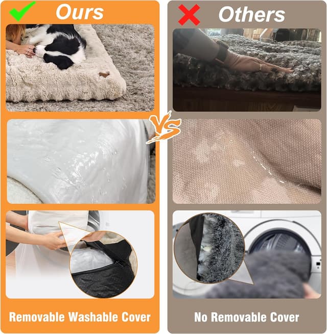 Detalle 2 de XXL Calming Dog Bed 12 cm