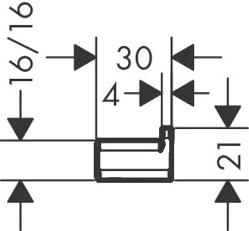 Thumbnail 2 de hansgrohe AddStoris Percha Cromo 🚪