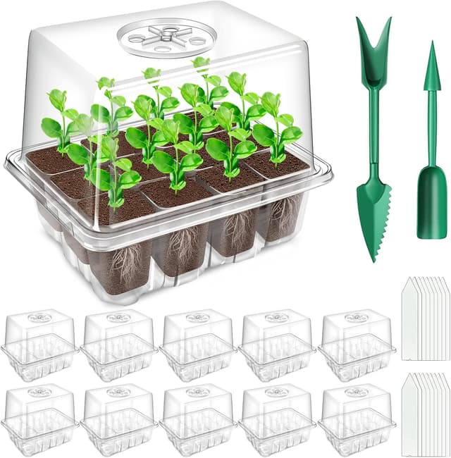 Detalle de YAUNGEL seed trays 120 cells propagator