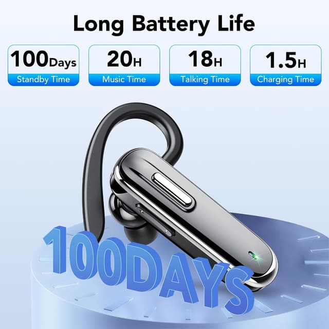 Thumbnail 6 de Bluetooth Headset mit Mikrofon CVC8.0