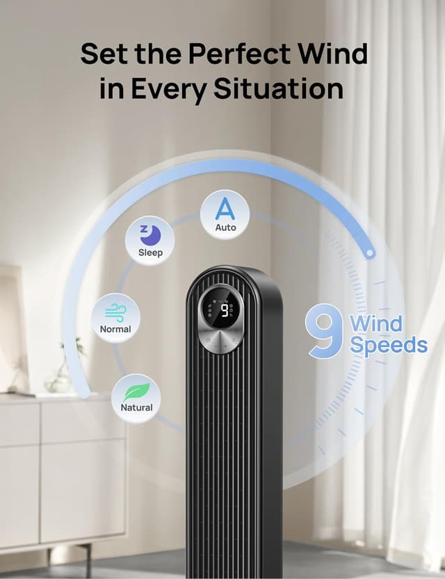 Thumbnail 4 de Dreo Tower Fan 42 Inch Quiet Oscillating Fan