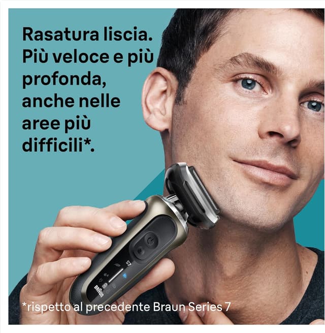 Detalle 2 de Braun Serie 7 Rasoio Elettrico Barba