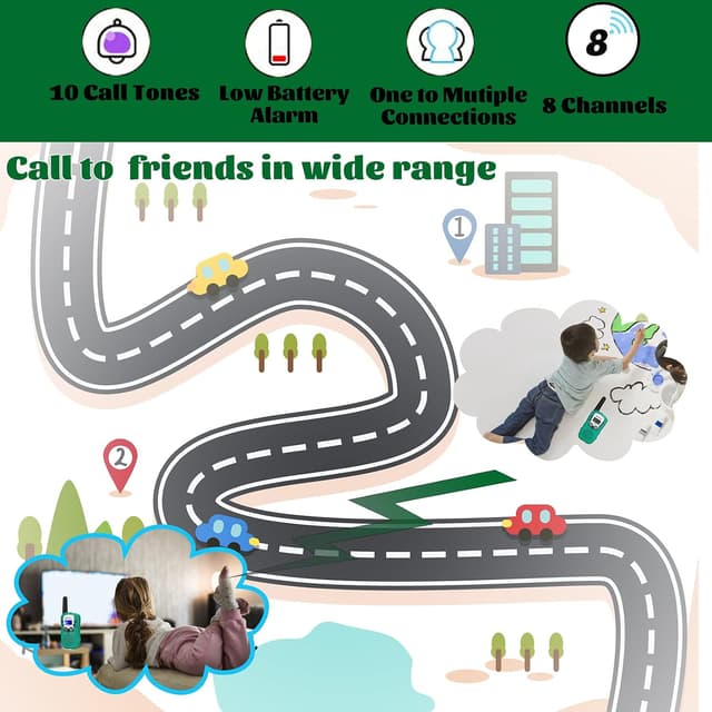 Thumbnail 4 de Retevis RT388 Walkie Talkie per Bambini 1 Paio