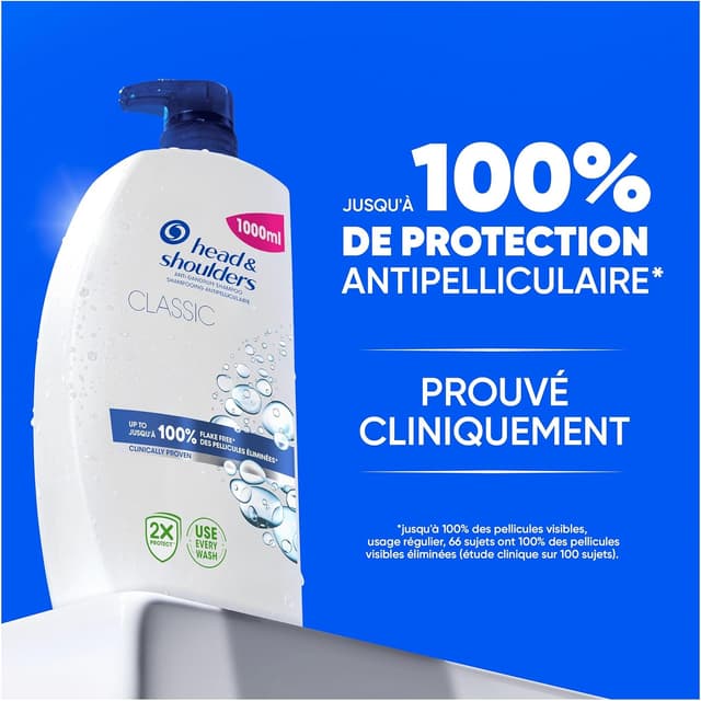 Thumbnail 1 de Head & Shoulders Classic 1000ml pellicules