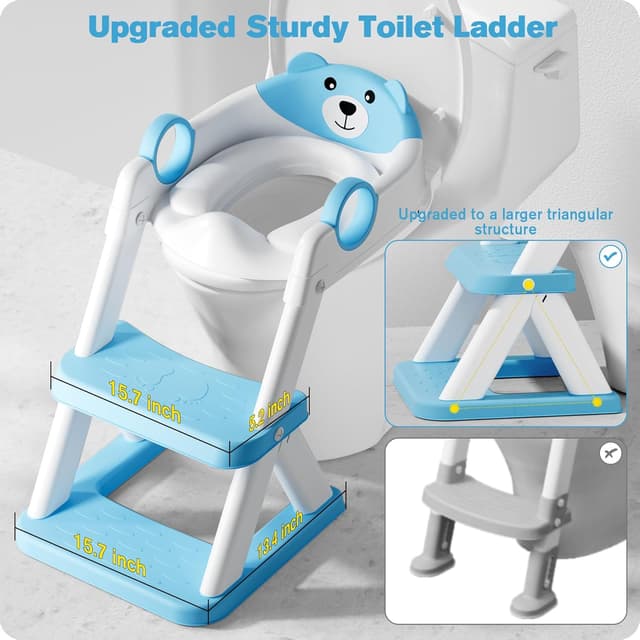Detalle de Rabb 1st Bear Potty Training Seat 2 in 1