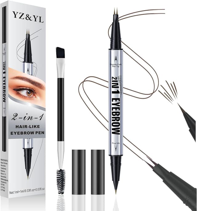 Detalle de Crayon sourcil YZ&YL 24 h, double embout