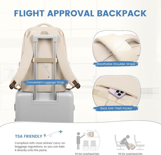 Thumbnail 6 de GOLF SUPAGS Lunch Rucksack mit isoliertem Lunchbox-Fach und Laptopfach (bis 16 Zoll)