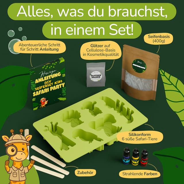 Detalle de Hiwaga DIY Seife Set Kinder ab 8