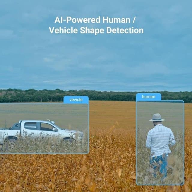 Detalle 2 de EZVIZ H8c Cámara de seguridad 2K para exteriores