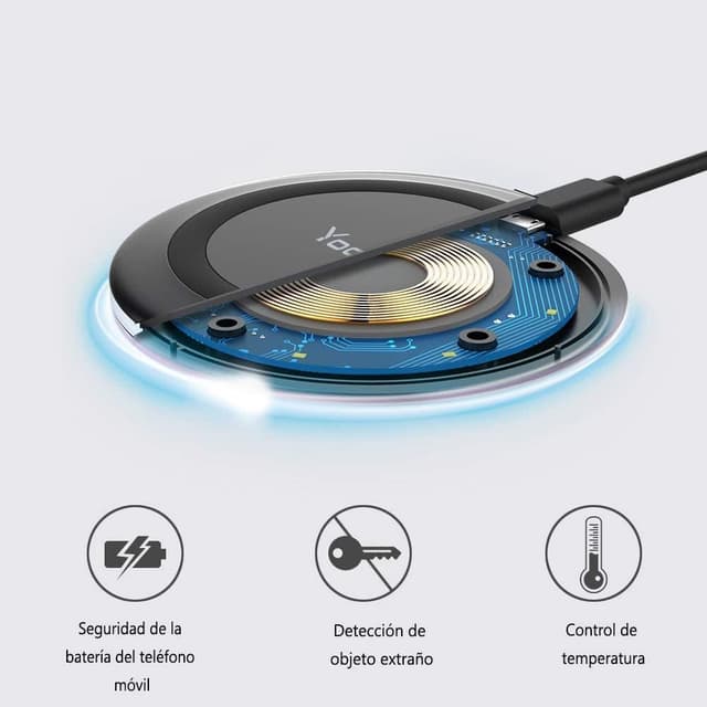 Thumbnail 5 de Yootech Cargador inalámbrico rápido 7.5W/10W
