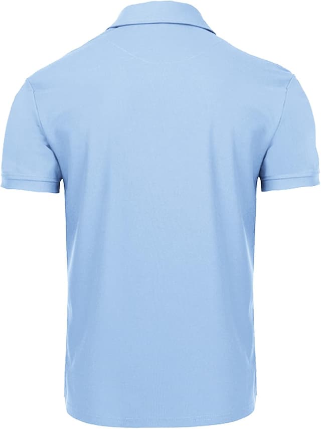 Detalle de Geeksport Polo Homme Manches Courtes Respirant : polo de golf léger à séchage rapide