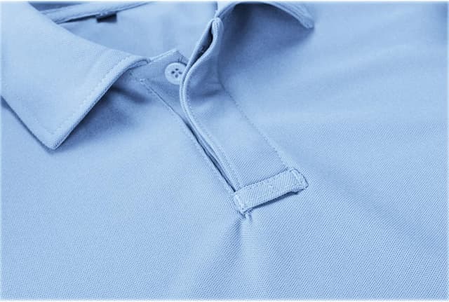 Detalle de ZITY Men’s Short-Sleeve Polo Shirt with Cooling & Moisture-Wicking Fabric