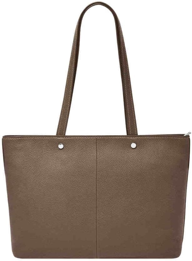 Detalle de FOSSIL Jessie leather or polyurethane tote bag for women