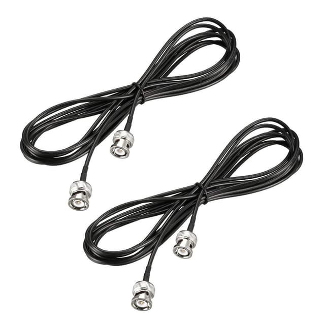 Thumbnail 5 de MACHSWON 2x RG174 coaxial cable (BNC male to BNC male), 50 ohm, 25 ft for CCTV/DVR/cameras