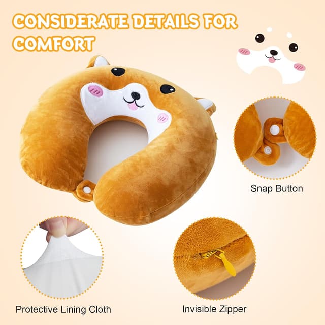 Thumbnail 6 de Cirorld kids travel pillow memory foam