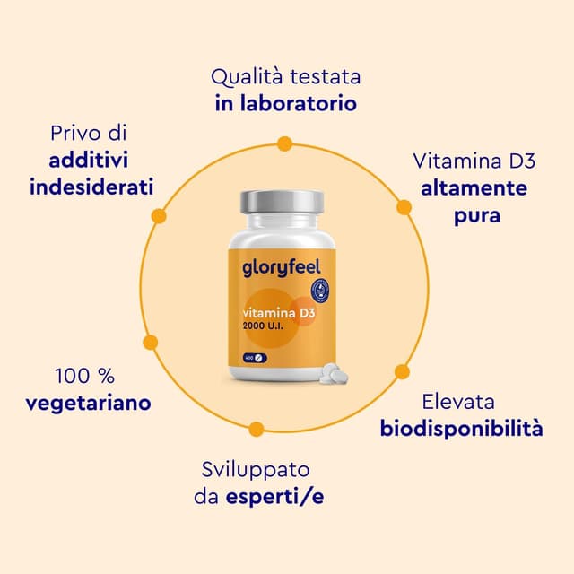 Thumbnail 5 de Vitamina D 2000UI 400 compresse per ossa e immunità