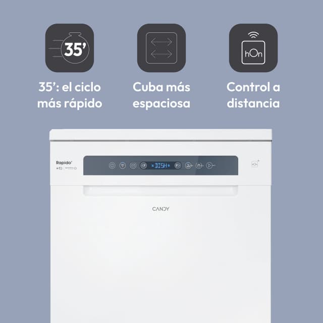 Thumbnail 5 de Candy Lavavajillas 14 servicios 60 cm