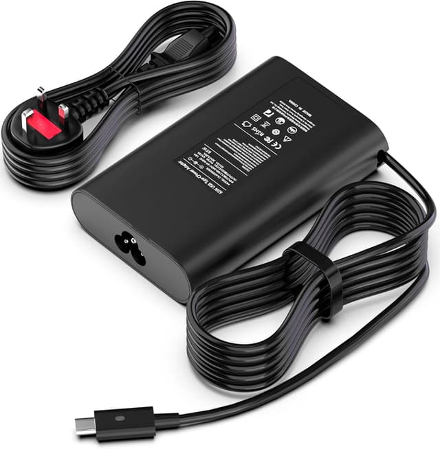 Detalle de 65W USB-C Laptop Charger (USB-C PD) for Dell Latitude, XPS & Chromebook