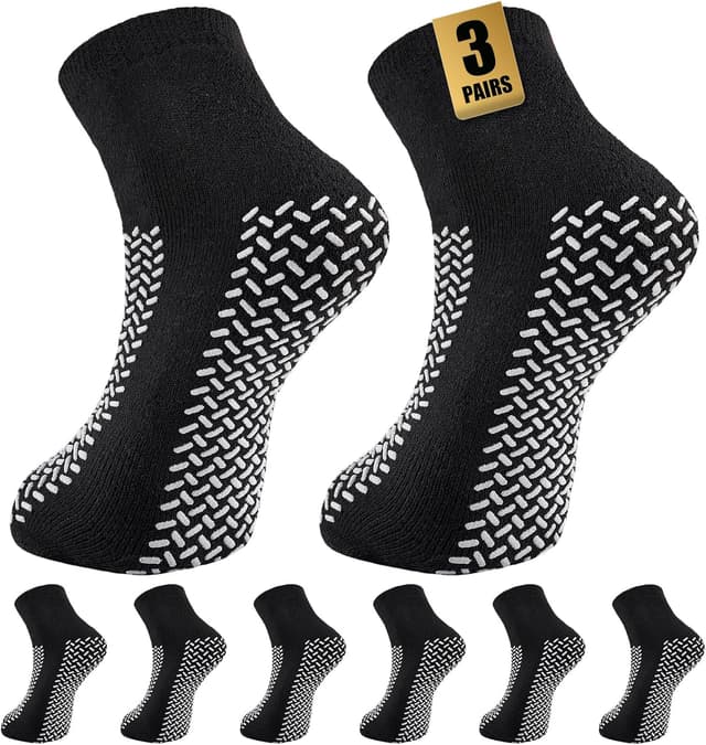 Detalle de SukModen Krankenhaussocken mit 3 Paar