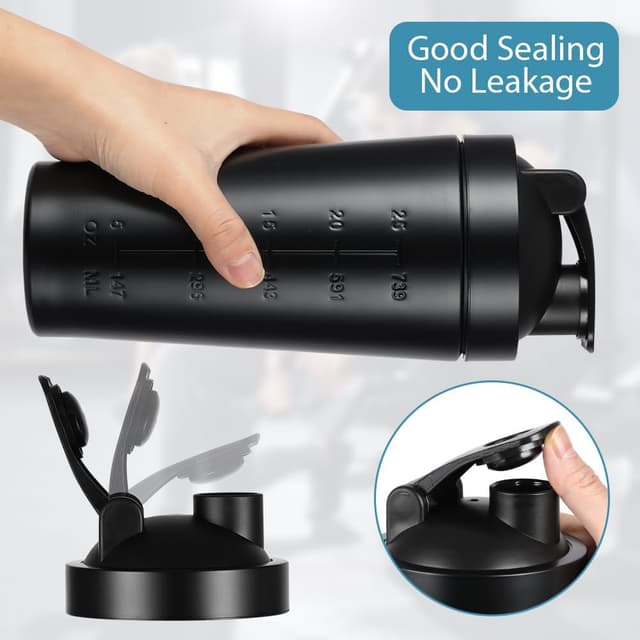 Detalle 2 de ACWOO Protein Shaker Bottle 900ml 🥤