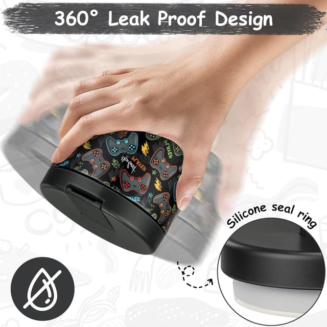 Thumbnail 5 de Pawtong 12oz Insulated Food Jar, Leakproof 🍲