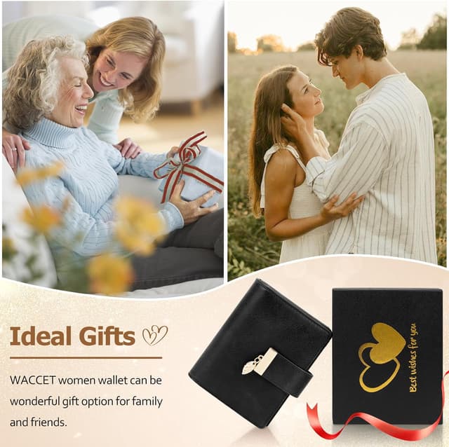 Thumbnail 5 de WACCET Geldbörse Damen 14 Karten 🎀