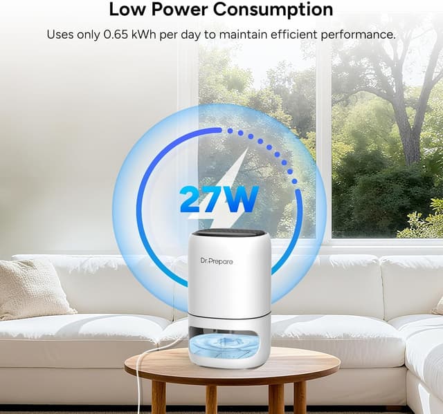 Thumbnail 5 de Dr.Prepare Deumidificatore Casa 1L 350 ml/giorno