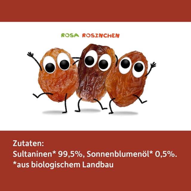 Thumbnail 6 de FRECHE FREUNDE Bio Rosinen 20er Pack 🍇