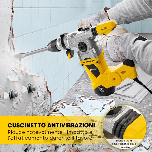 Thumbnail 5 de Enventor Martello Demolitore 1500W SDS-Plus