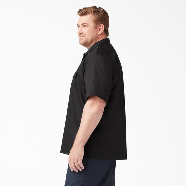 Detalle de Dickies Herren Langarmshirt aus 8,5 oz Twill – robust für Alltag und Arbeit