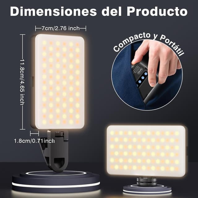 Thumbnail 5 de BNEHHOV M160 90 LED CRI 95+ 1800 mAh